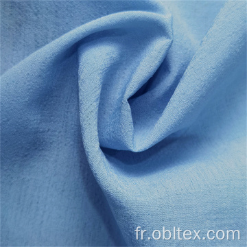 Linon d&#39;imitation en polyester OBL22-C-061 pour robe